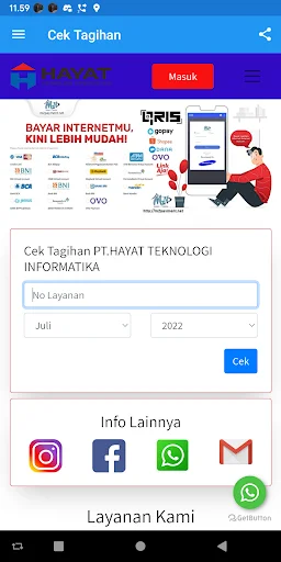 Download Z3NET Terbaru – Aplikasi Pembayaran Internet Cepat - Screenshot 16