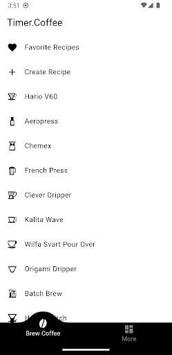 Download Timer.Coffee Terbaru – Timer Seduh Kopi Gratis & Open Source - Screenshot 1