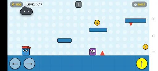 Download Blue Cube Terbaru – Game Platformer 2D Seru Gratis - Screenshot 2