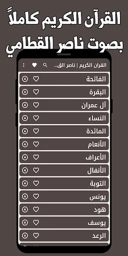 Download Murottal Nasser Al-Qatami Offline – Al-Quran MP3 - Screenshot 9