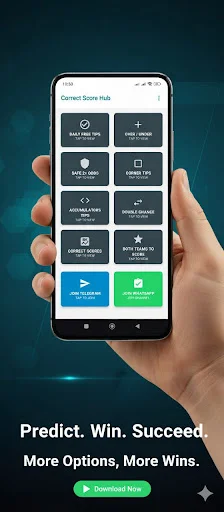 Download Correct Score Hub Terbaru – Prediksi Skor Olahraga Akurat - Screenshot 2