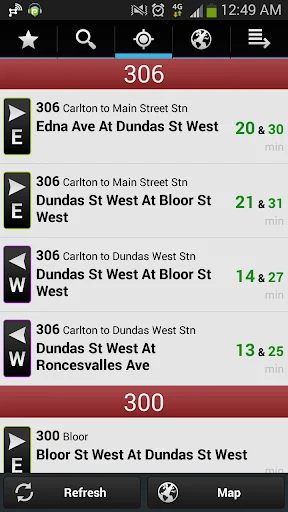 Download Transit Now Toronto Terbaru – Jadwal Bus & Trem TTC - Screenshot 2