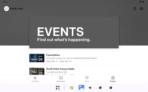 Download North Point App Terbaru – Akses Khotbah & Komunitas - Screenshot 8