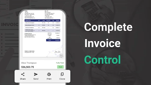 Download Invoice Maker: Quick & Easy – Buat Faktur Profesional - Screenshot 4