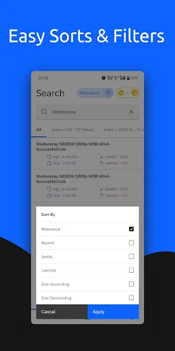 Download TorFin Terbaru – Cari & Unduh Torrent Gratis - Screenshot 6