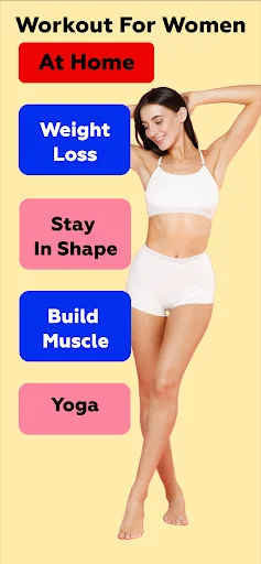 Download Women Workout – Female Fitness Terbaru – Latihan di Rumah - Screenshot 1