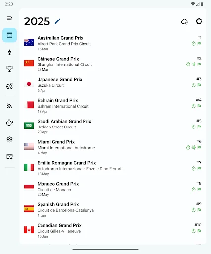 Download Flashback Terbaru – Statistik & Berita F1 Terlengkap - Screenshot 9