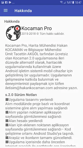 Download Kocaman Pro Terbaru – Aplikasi Survei Geodesi Gratis - Screenshot 8
