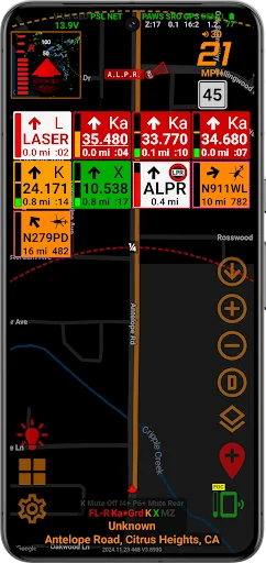 Download JBV1 Terbaru – Aplikasi Pendamping Radar Valentine One - Screenshot 3