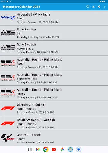 Download Motorsport Calendar 2026 – Jadwal Balap Terlengkap - Screenshot 6