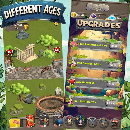 Download TimeLine Clash: Battle of Ages – Strategi Perang Offline - Screenshot 1