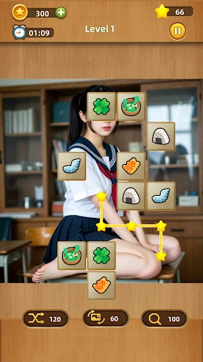 Download Sexy Shisen Sho Girls Mahjong Terbaru – Game Puzzle Seru - Screenshot 2