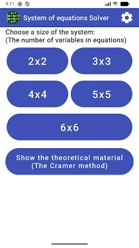 Download System of Equations Solver APK – Selesaikan Persamaan - Screenshot 1