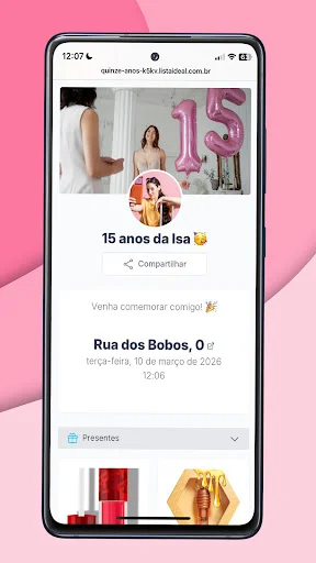 Download Lista Ideal – Daftar Hadiah Online Gratis & Mudah - Screenshot 2