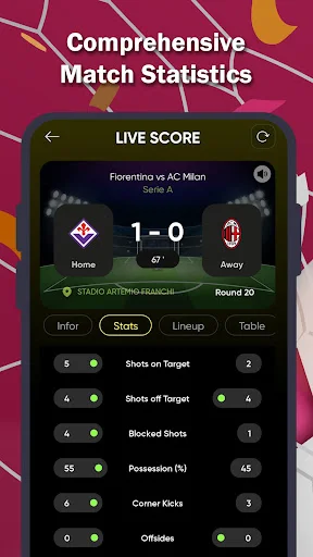 Download LiveScore: Soccer Stats & News – Update Skor Bola Tercepat - Screenshot 2