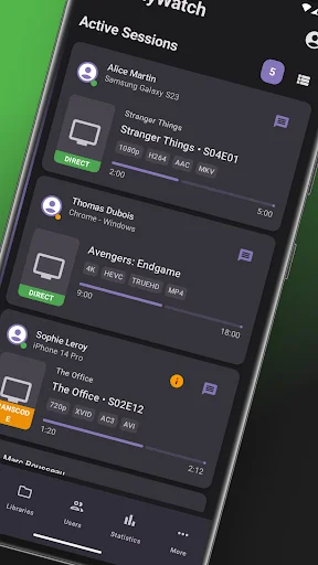 Download EmbyWatch: Emby Admin Terbaru – Kontrol Media Lengkap - Screenshot 2