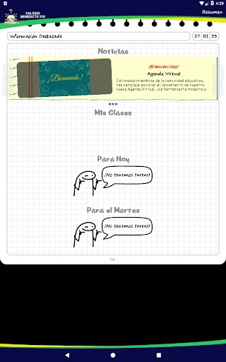 Download Colegio Benedicto XVI Terbaru – Agenda Virtual Sekolah - Screenshot 9