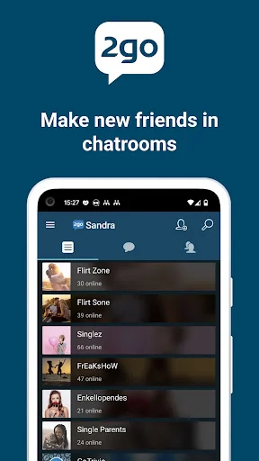 Download 2go Chat Terbaru – Ruang Obrolan & Kencan Seru - Screenshot 1