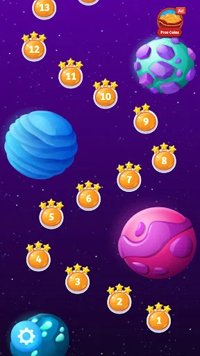 Unduh Space Adventure: Match 3 Quest Terbaru – Petualangan Puzzle - Screenshot 21