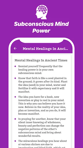 Download Subconscious Mind Power Terbaru – Motivasi Diri Gratis - Screenshot 3