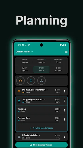 Download Budgetum: Budget Planner Terbaru – Kelola Keuangan Offline - Screenshot 4