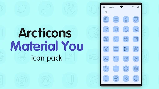 Arcticons Material You Icons Terbaru – Paket Ikon Gratis - Screenshot 5