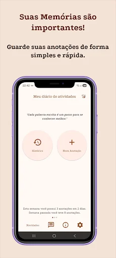 Download Diário de Anotações Terbaru – Catatan Pribadi Gratis - Screenshot 1