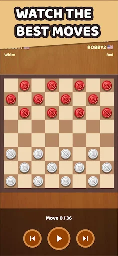 Download Backrow Rush: Online Checkers Terbaru – Game Catur Gratis - Screenshot 6