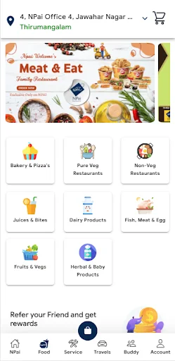 Download NPai Terbaru – Aplikasi Pengiriman Makanan & Kebutuhan - Screenshot 2