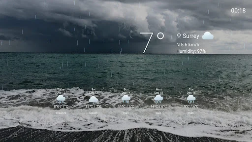 Download Vista Weather TV Screensaver Terbaru – Tampilan Cuaca Indah - Screenshot 7