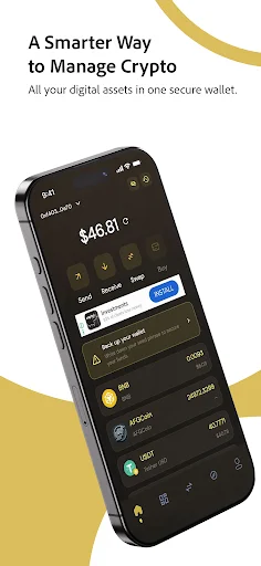 Download AFGCoin Wallet Terbaru – Dompet Kripto Aman & Cepat - Screenshot 1