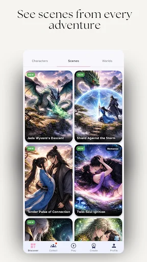 Download Wyndra: Interactive Stories Terbaru – AI Roleplay Gratis - Screenshot 7