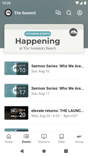 Download The Summit Church NWA Terbaru – Aplikasi Rohani Gratis - Screenshot 2