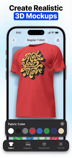Download ThreadCam 3D Clothing Mockup Terbaru – Desain Baju Gratis - Screenshot 1