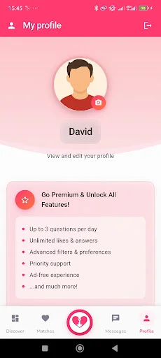 Download Mioren: AI Dating App Terbaru – Temukan Jodoh Anda - Screenshot 3