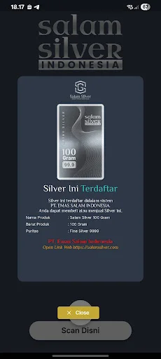 Download Salam Silver Scanner Terbaru – Cek Emas Mudah & Cepat - Screenshot 7