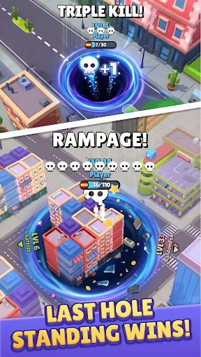Download Hole.io Terbaru – Telan Segalanya & Kuasai Kota Gratis - Screenshot 6