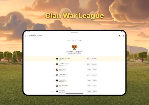 War Report for Clash of Clans: Pantau Perang & Kelola Klan Anda - Screenshot 20