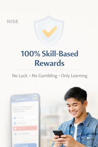 Download RISE – Quiz App Terbaru 2024 – Belajar & Raih Hadiah - Screenshot 2
