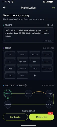 Download AI Music Player – AURORA Terbaru – Pemutar Musik AI - Screenshot 6