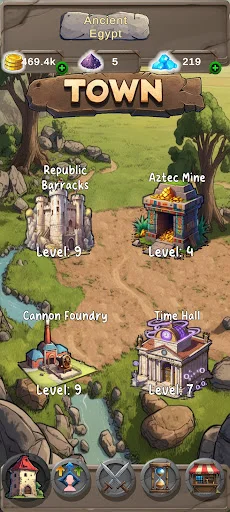 Download TimeLine Clash: Battle of Ages – Strategi Perang Offline - Screenshot 4