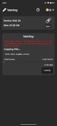 Download Ventoy (Unofficial) Terbaru – Buat Bootable USB Gratis - Screenshot 3