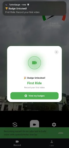 Download TurboGauge Speedometer Terbaru – Rekam Video Kecepatan - Screenshot 2