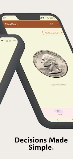 Download Flip a Coin Terbaru – Pengambil Keputusan Cepat Gratis - Screenshot 2
