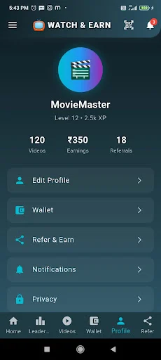 Download WatchCash Terbaru – Tonton Video & Dapatkan Uang Gratis - Screenshot 6