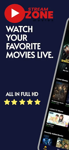 Download Stream Zone Lite Terbaru – Nonton Film & TV Gratis - Screenshot 1