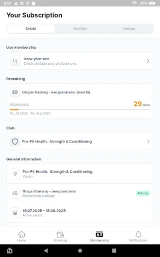 Download Sportin Pro Terbaru – Kelola Keanggotaan Olahraga Anda - Screenshot 7