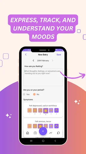 Download HealCycle: Lacak PMDD & Siklus Haid Anda Secara Akurat - Screenshot 3