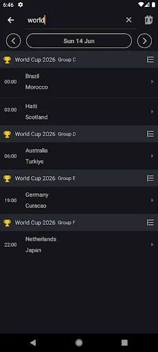 Download LiveScore Football Terbaru – Update Skor & Statistik - Screenshot 3