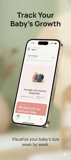 Download Nestling Pregnancy Tracker – Pantau Kehamilan AI Gratis - Screenshot 1